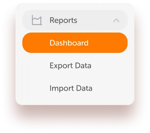 dashboard menu