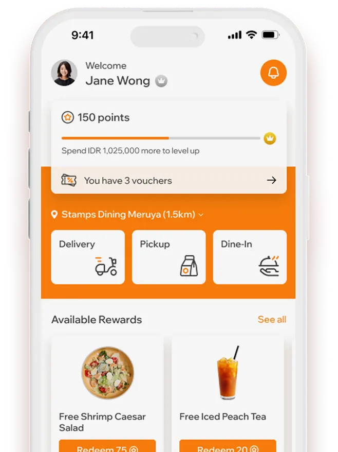 ordering app